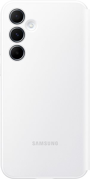 Puzdro na mobil Samsung Galaxy A55 Flipové puzdro Smart View White ...