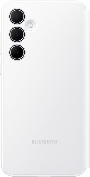 Puzdro na mobil Samsung Galaxy A35 Flipové puzdro Smart View White ...