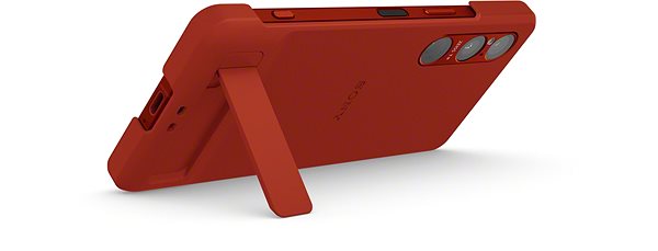 Handyhülle Sony Stand Cover Xperia 1 VI 5G, Scarlet ...