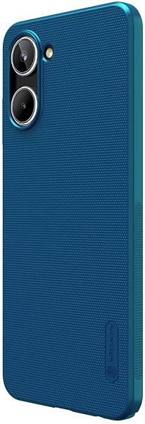 Handyhülle Nillkin Super Frosted Back Cover für Realme 10 4G Peacock Blue ...