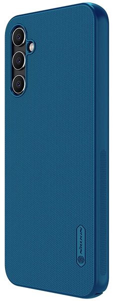 Handyhülle Nillkin Super Frosted Back Cover für Samsung Galaxy A14 4G Peacock Blue ...
