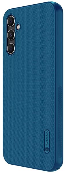 Handyhülle Nillkin Super Frosted Back Cover für Samsung Galaxy A14 5G Peacock Blue ...