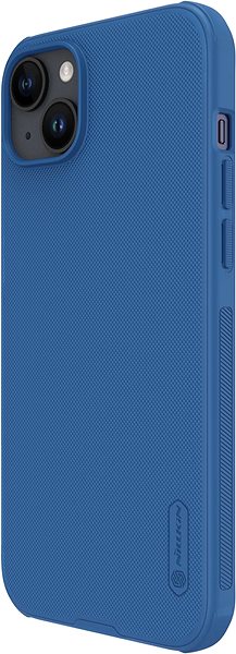 Handyhülle Nillkin Super Frosted PRO Magnetic Back Cover für Apple iPhone 15 Plus Blau ...