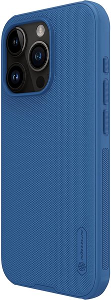 Handyhülle Nillkin Super Frosted PRO Magnetic Back Cover für Apple iPhone 15 Pro Blau ...