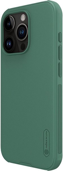 Handyhülle Nillkin Super Frosted PRO Magnetic Back Cover für Apple iPhone 15 Pro Deep Green ...