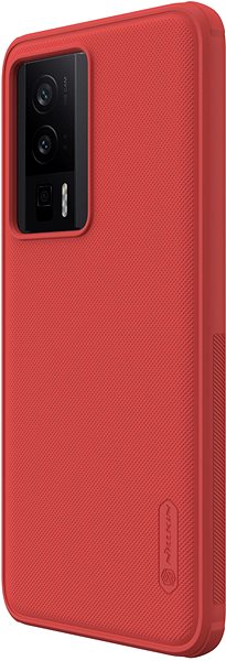 Handyhülle Nillkin Super Frosted PRO Back Cover für Poco F5 Pro 5G rot ...