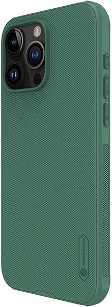 Kryt na mobil Nillkin Super Frosted PRO Zadný Kryt pre Apple iPhone 15 Pro Max Deep Green (Without Logo Cutout) ...