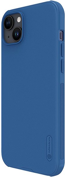 Handyhülle Nillkin Super Frosted PRO Back Cover für Apple iPhone 15 Plus Blau (ohne Logoausschnitt) ...