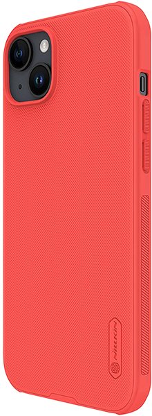 Handyhülle Nillkin Super Frosted PRO Back Cover für Apple iPhone 15 Plus Rot (ohne Logoausschnitt) ...