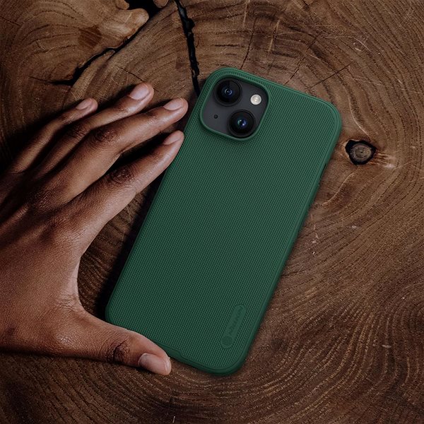 Telefon tok Nillkin Super Frosted PRO Deep Green (Without Logo Cutout) Apple iPhone 15 tok ...