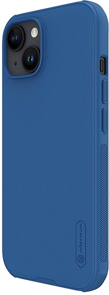 Handyhülle Nillkin Super Frosted PRO Back Cover für Apple iPhone 15 Blau (ohne Logoausschnitt) ...