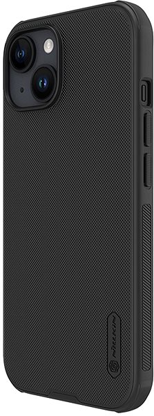 Handyhülle Nillkin Super Frosted PRO Back Cover für Apple iPhone 15 Black (Without Logo Cutout) ...