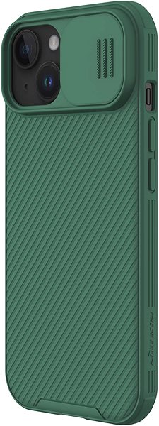Handyhülle Nillkin CamShield PRO Back Cover Abdeckung für Apple iPhone 15 Deep Green ...