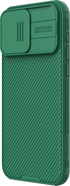 Handyhülle Nillkin CamShield PRO Magnetic Back Cover für Apple iPhone 15 Pro Max Deep Green ...