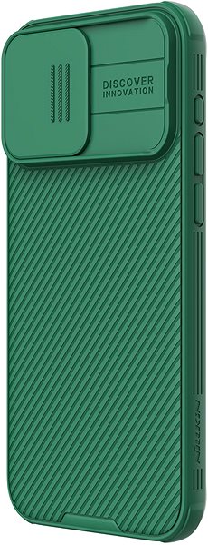 Handyhülle Nillkin CamShield PRO Magnetic Back Cover für Apple iPhone 15 Pro Deep Green ...