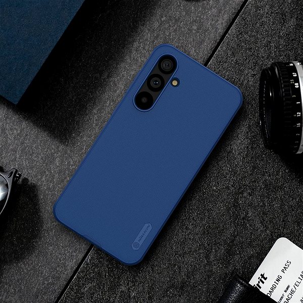 Handyhülle Nillkin Super Frosted PRO Back Cover für Samsung Galaxy S23 FE Blue ...