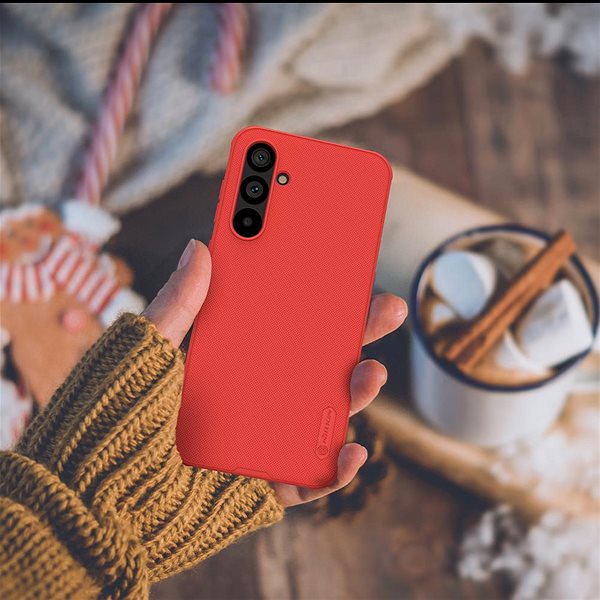 Handyhülle Nillkin Super Frosted PRO Back Cover für Samsung Galaxy S23 FE Red ...