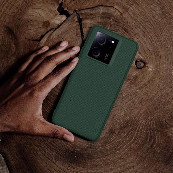 Handyhülle Nillkin Super Frosted PRO Back Cover für Xiaomi 13T/13T Pro Deep Green ...