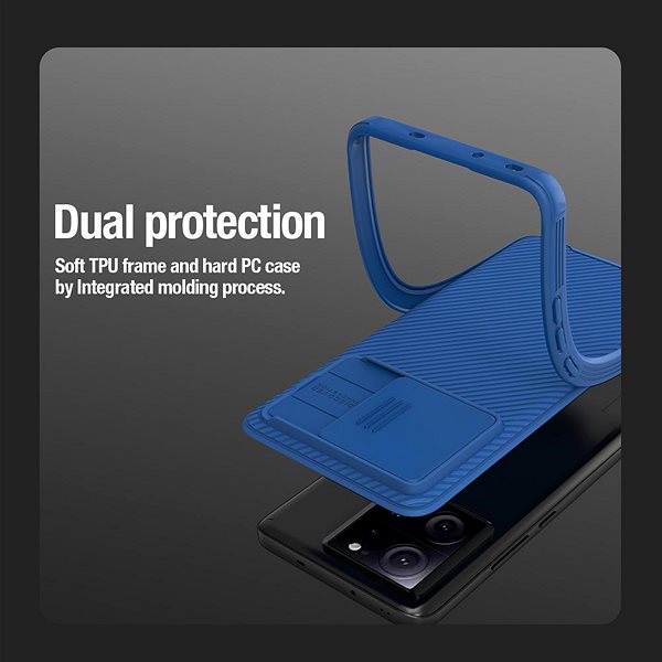 Handyhülle Nillkin CamShield PRO Backcover für Xiaomi 13T/13T Pro Black ...
