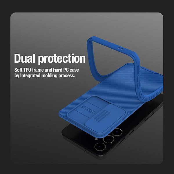 Handyhülle Nillkin CamShield PRO Backcover für das Samsung Galaxy S24+ Black ...