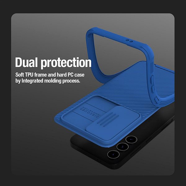 Handyhülle Nillkin CamShield PRO Backcover für das Samsung Galaxy S24 Black ...