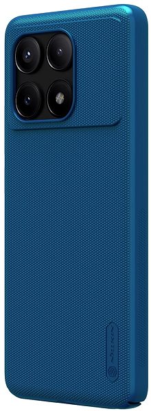 Telefon tok Nillkin Super Frosted Peacock Blue Poco X6 Pro 5G tok ...