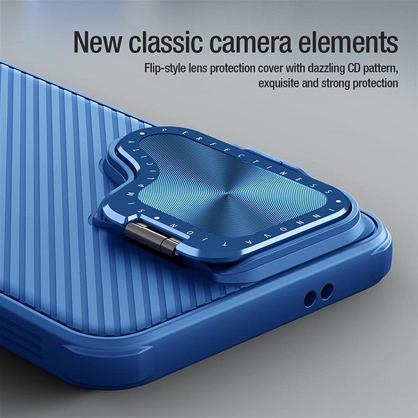 Handyhülle Nillkin CamShield Prop Back Cover für das Samsung Galaxy S24+ Black ...