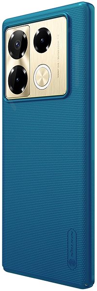 Handyhülle Nillkin Super Frosted Back Cover für das Infinix Note 40 Pro+ 5G Peacock Blue ...