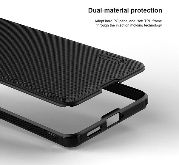 Handyhülle Nillkin Super Frosted PRO Back Cover für das Poco F6 Blue ...