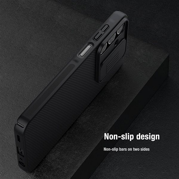 Handyhülle Nillkin CamShield Backcover für Samsung Galaxy A25 5G Black ...