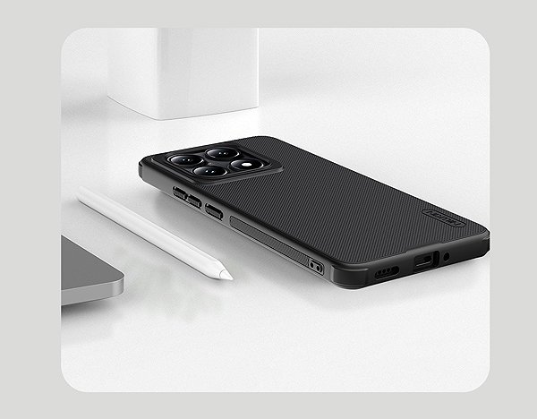 Handyhülle Nillkin Super Frosted PRO Handyhülle für Xiaomi 14T Pro Schwarz ...
