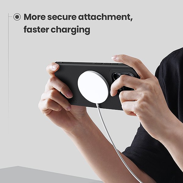 Telefon tok Nillkin Super Frosted PRO Xiaomi 14T Pro fekete mágneses tok ...