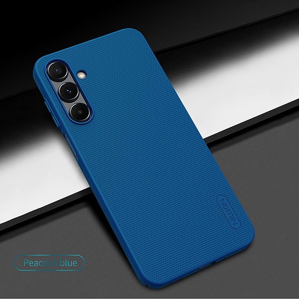 Handyhülle Nillkin Super Frosted Back Cover für Samsung Galaxy A16 4G/5G Peacock Blue ...