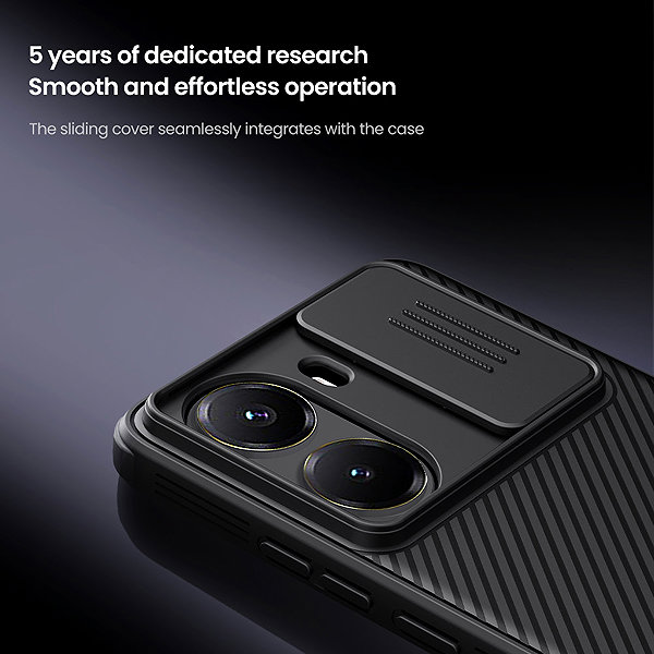 Handyhülle Nillkin CamShield PRO Back Cover für Poco X7 Pro 5G Black ...