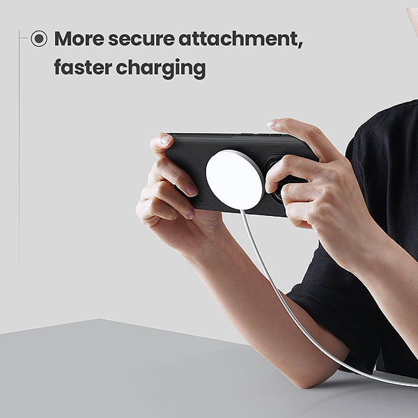 Handyhülle Nillkin Super Frosted PRO Magnetic Back Cover für Xiaomi Redmi Note 14 Pro 5G/Poco X7 5G ...
