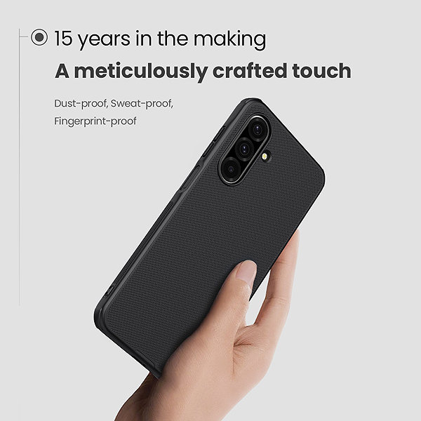 Handyhülle Nillkin Super Frosted PRO Rückseite Abdeckung für Samsung Galaxy A26 5G Dark Green ...