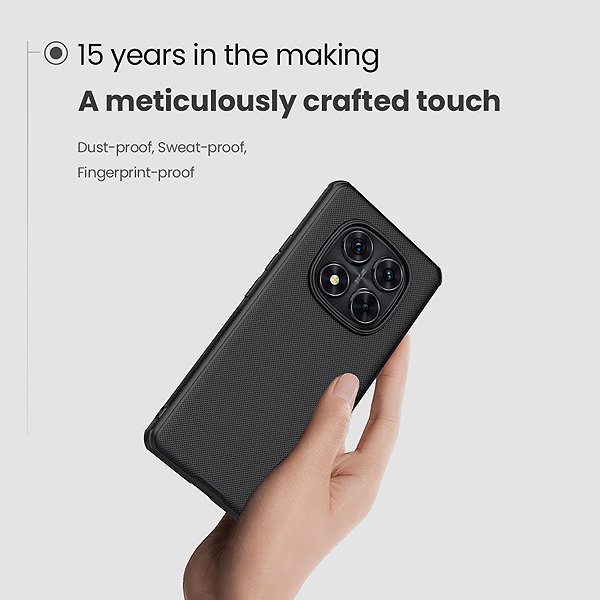 Handyhülle Nillkin Super Frosted PRO Back Cover für Xiaomi Redmi Note 14 Pro 5G/Poco X7 5G Dark Green ...