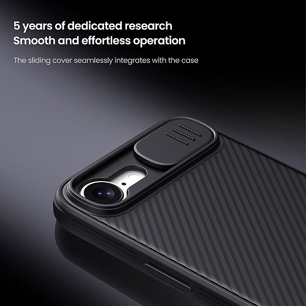 Handyhülle Nillkin CamShield PRO Rückwand für Apple iPhone 17e/16e Black ...
