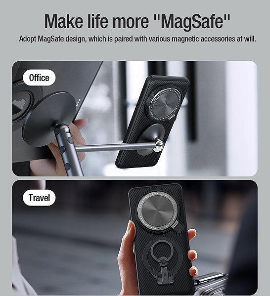 Kryt na mobil Nillkin CamShield Prop Magnetic Zadný Kryt na Xiaomi 15 Ultra Black ...