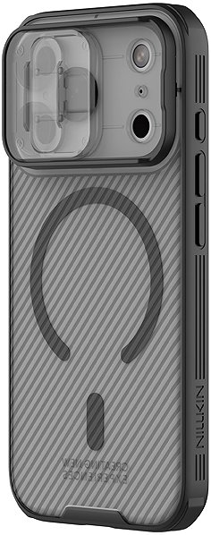 Handyhülle Nillkin CamShield PRO Magnetic Rückhülle für Apple iPhone 17 Pro/18 Pro Transparent Black ...