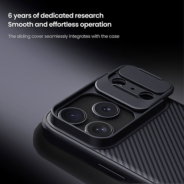 Handyhülle Nillkin CamShield PRO Back Cover für Apple iPhone 17 Pro/18 Pro Black ...
