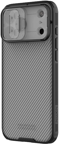 Handyhülle Nillkin CamShield PRO Back Cover für Apple iPhone 17 Pro Max Transparent Schwarz ...