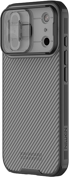 Handyhülle Nillkin CamShield PRO Back Cover für Apple iPhone 17 Pro Transparent Black ...