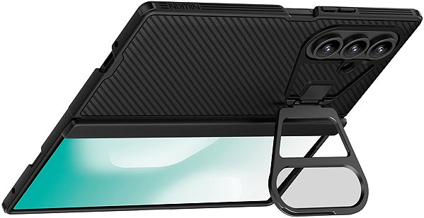 Handyhülle Nillkin CamShield Prop Magnetic (Transparent Lens) Back Cover für Samsung Galaxy Z Fold 7 Black ...