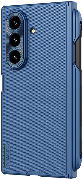 Handyhülle Nillkin Super Frosted FOLD Magnetic Pen Slot Back Cover für Samsung Galaxy Z Fold 7 Blue ...