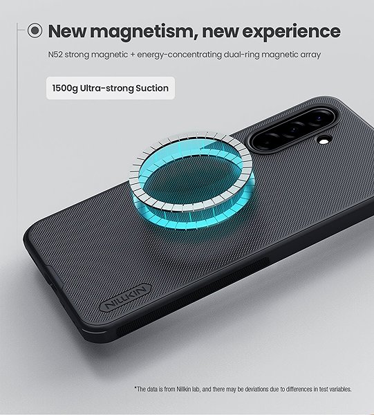Handyhülle Nillkin Super Frosted PRO Magnetic Back Cover für Samsung Galaxy A17 5G Black ...
