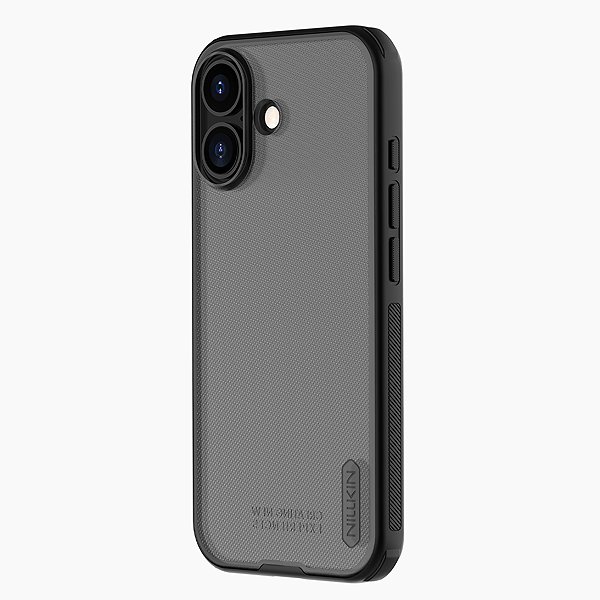 Handyhülle Nillkin Super Frosted PRO Back Cover für Apple iPhone 17 Transparent Black ...