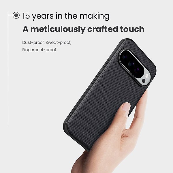 Handyhülle Nillkin Super Frosted PRO Back Cover für Google Pixel 10/10 Pro Black ...