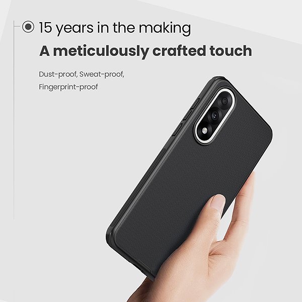 Handyhülle Nillkin Super Frosted PRO Back Cover für OnePlus Nord 5 5G Black ...