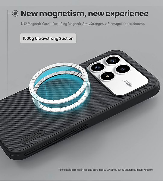 Kryt na mobil Nillkin Super Frosted PRO Magnetic Zadný Kryt pre Poco F8 Pro Black ...